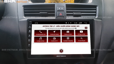 Màn hình DVD Android xe Mazda BT50 2013 - nay | Gotech GT8 